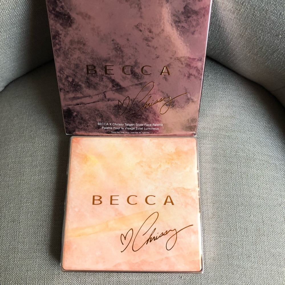 Becca X Chrissy Teigen Glow Face Palette